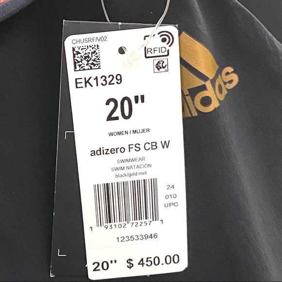 Adidas Adizero Women’s Competition Swimsuit 20” - Picture 8 of 10